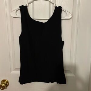 Worthington Petite black tank top. A2
